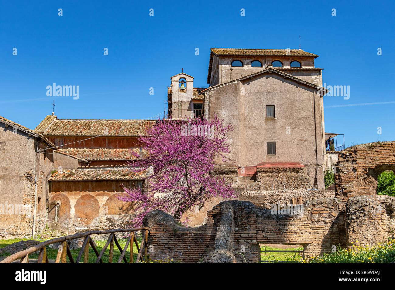 Chiesa san bonaventura al palatino hires stock photography and images