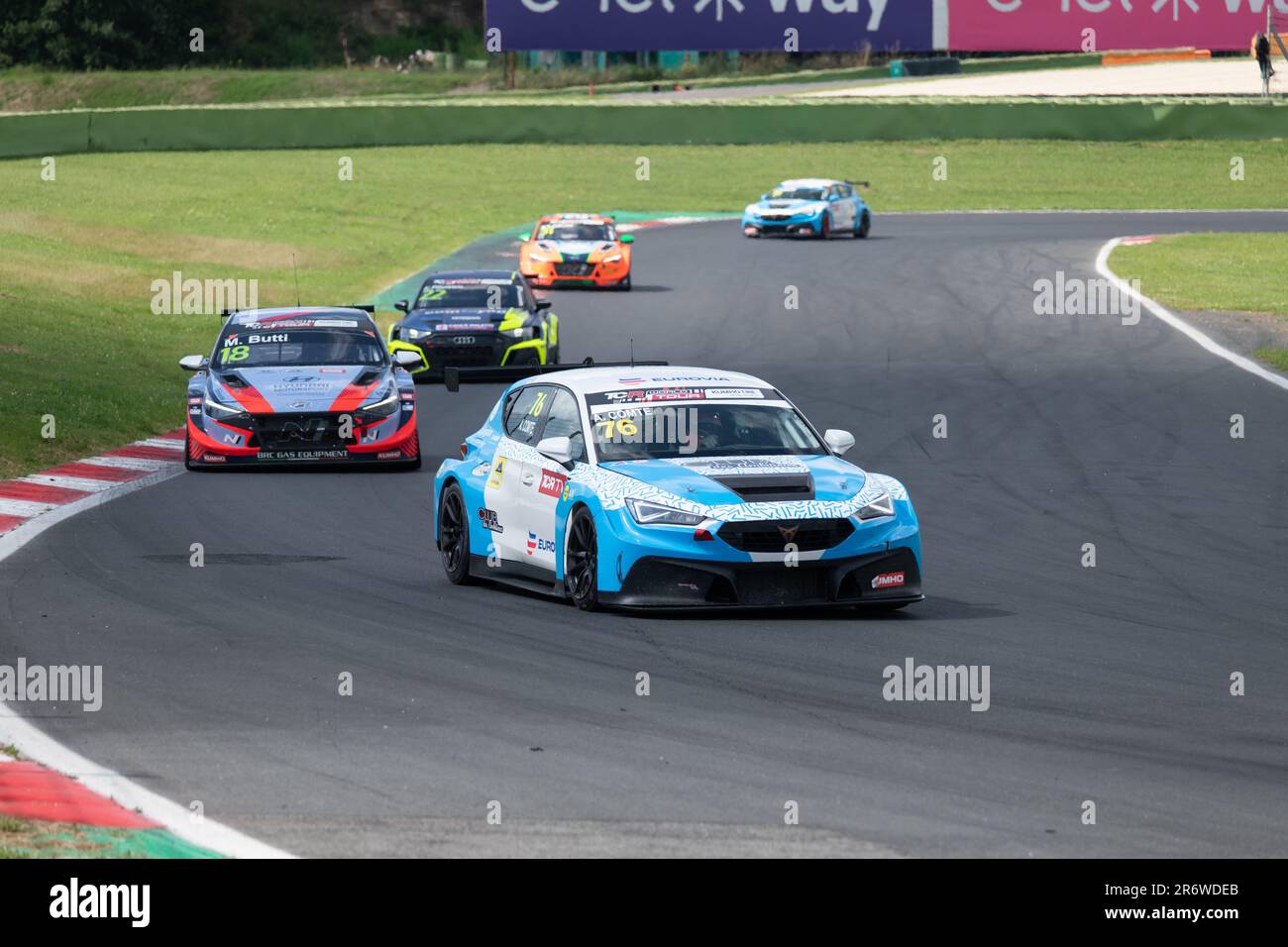 Vallelunga circuit, Rome, Italy June 11 2023 - TCR Italy festival, TCR ...