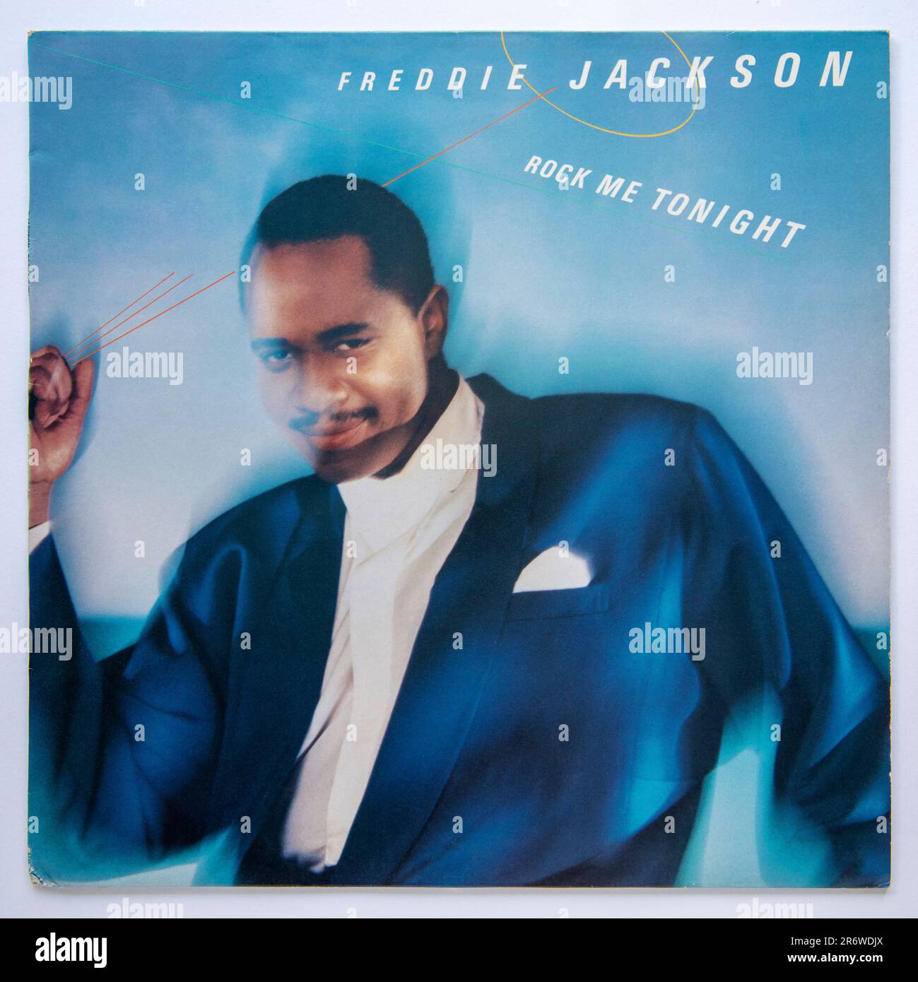 LP cover of Rock Me Tonight, the debut album by American soul singer ...