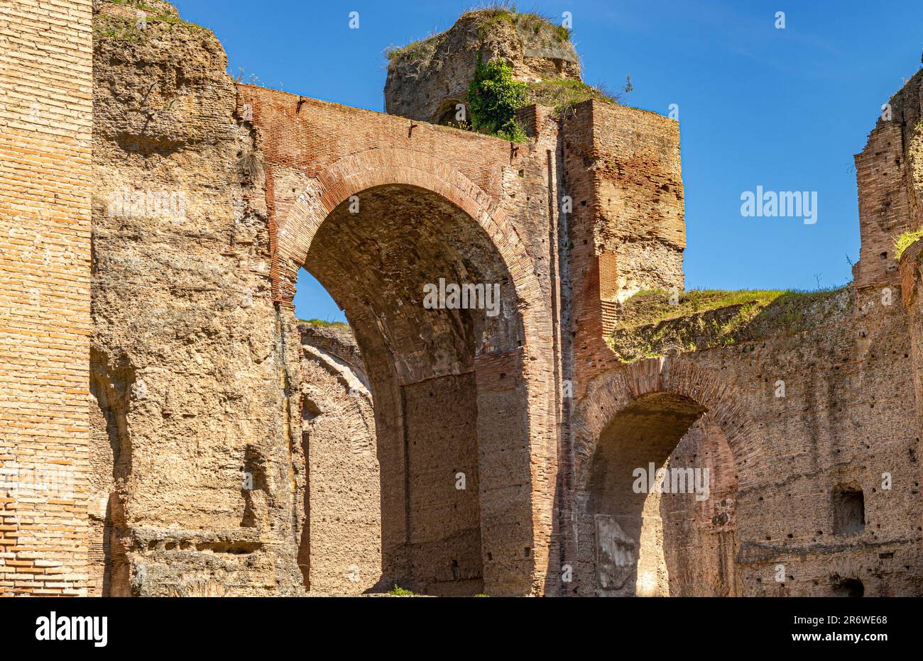 Ruins of The Baths Of Caracalla ,or Terme di Caracalla. The baths were