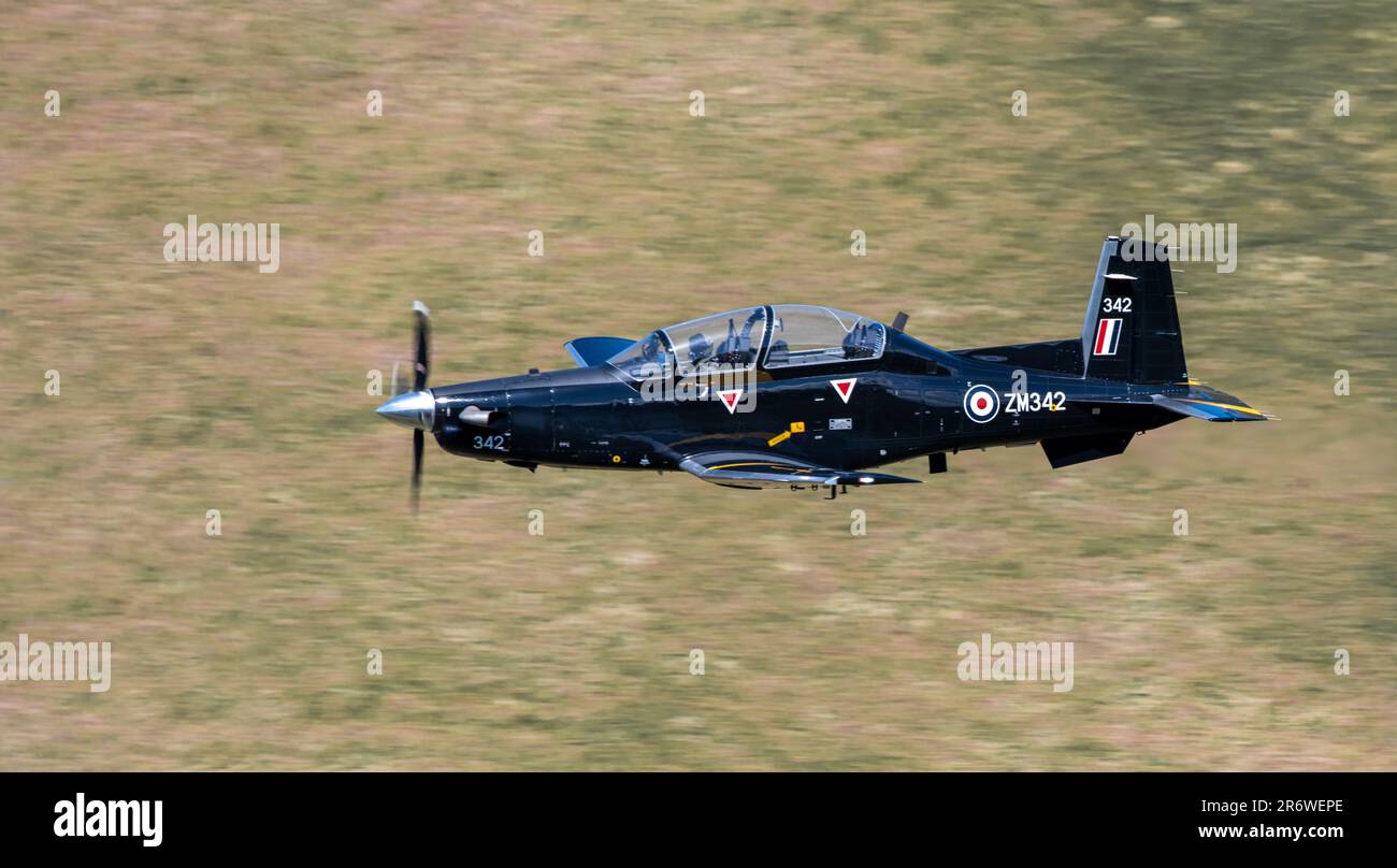 RAF Training Plane Stock Photo