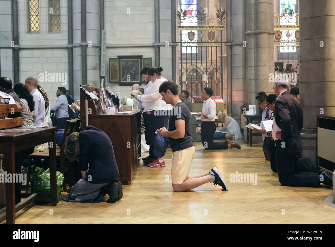 London, 11th June, 2023. The annual Corpus Christi procession takes