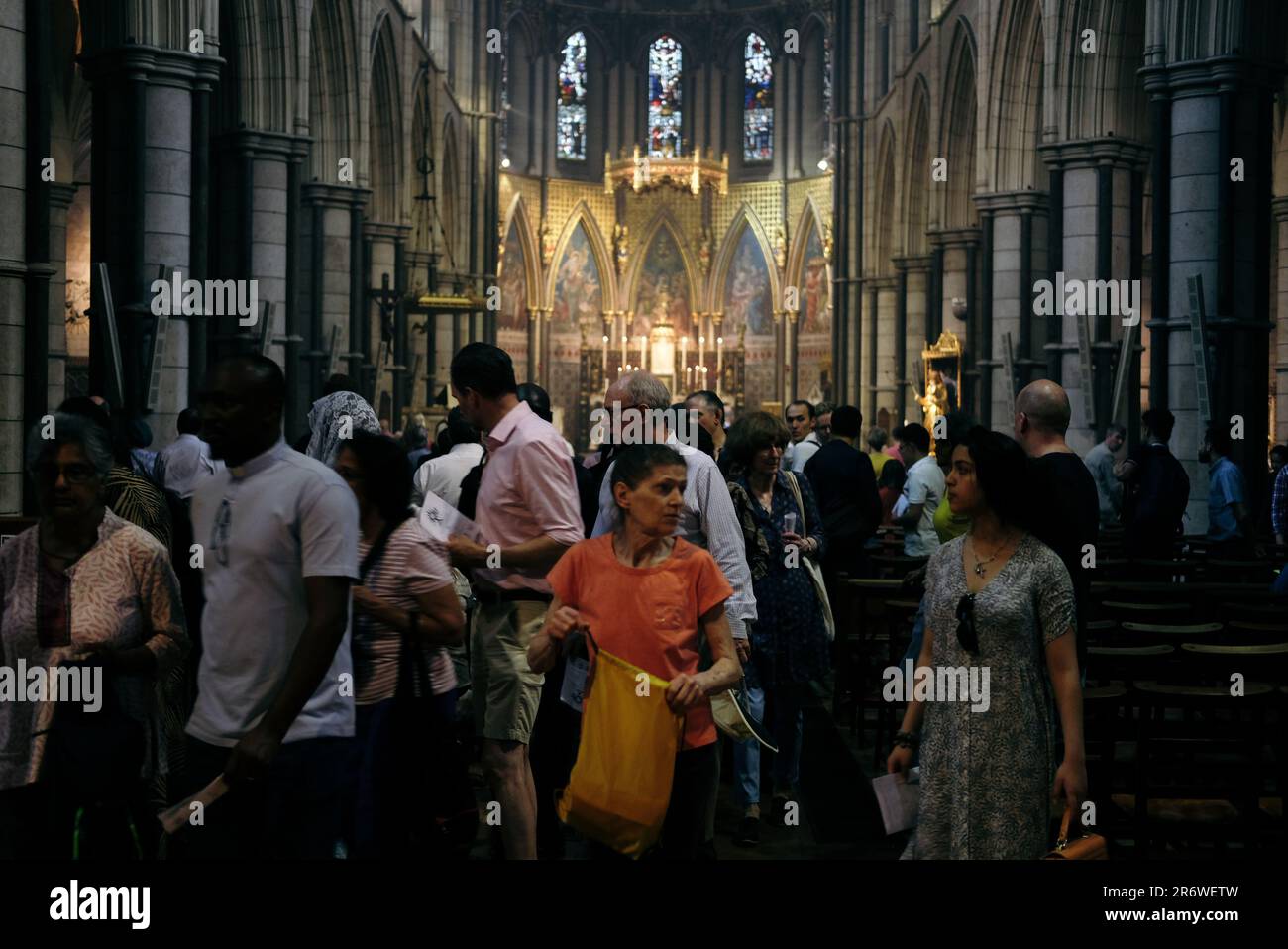 London, 11th June, 2023. The annual Corpus Christi procession takes