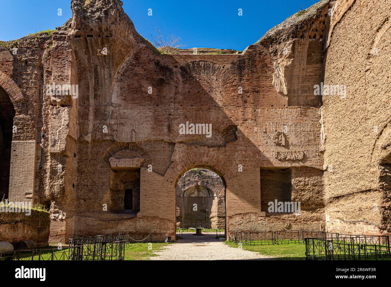 Ruins of The Baths Of Caracalla ,or Terme di Caracalla. The baths were