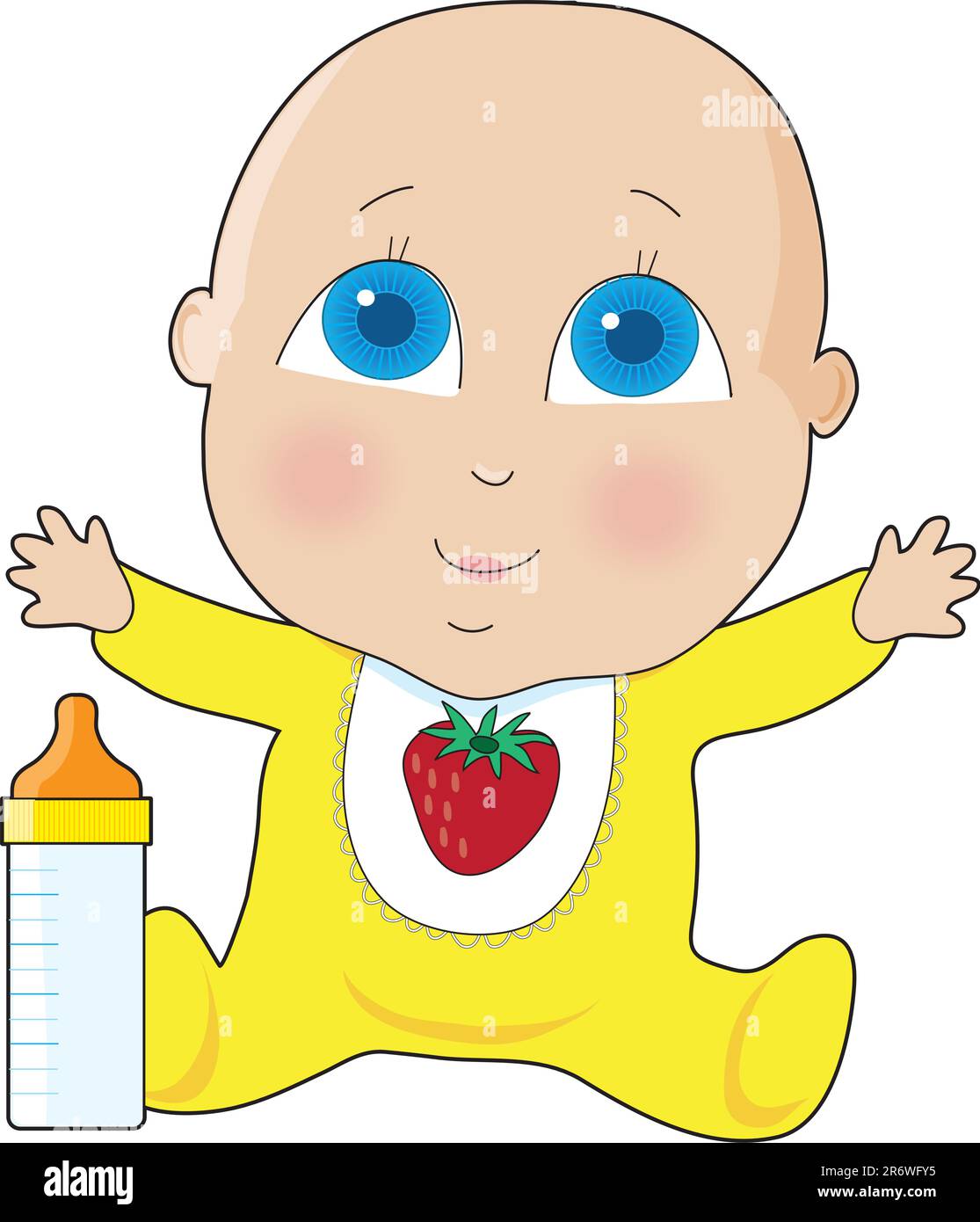 Child in a onesie Stock Vector Images - Alamy