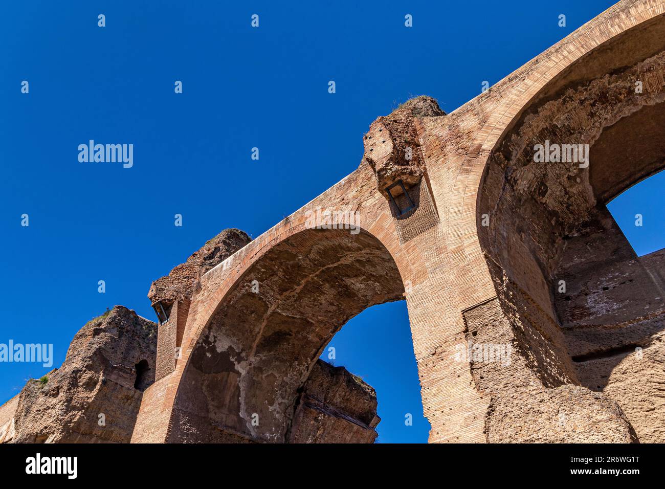 Ruins of The Baths Of Caracalla ,or Terme di Caracalla. The baths were ...