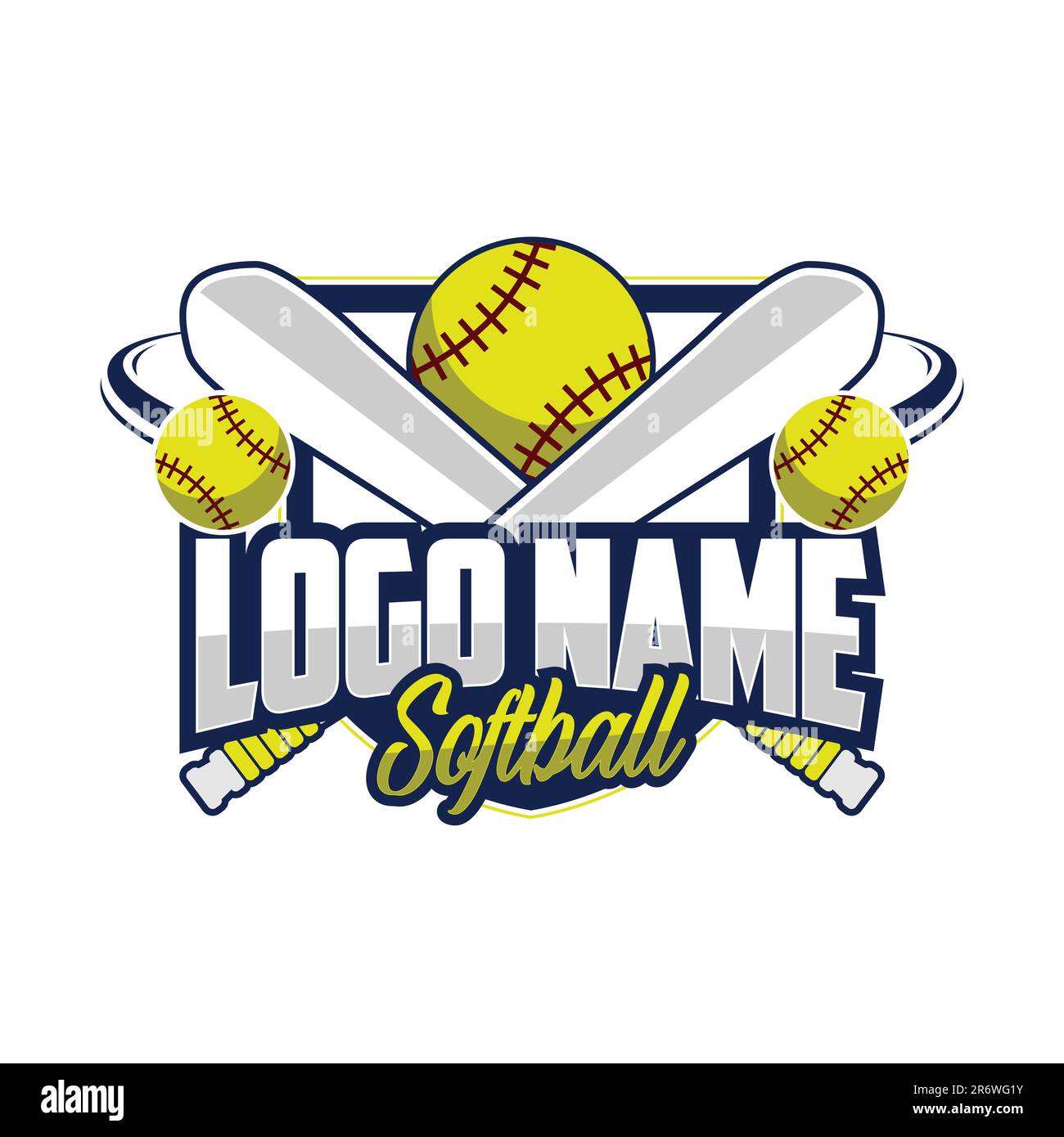 Softball Team Logos Design