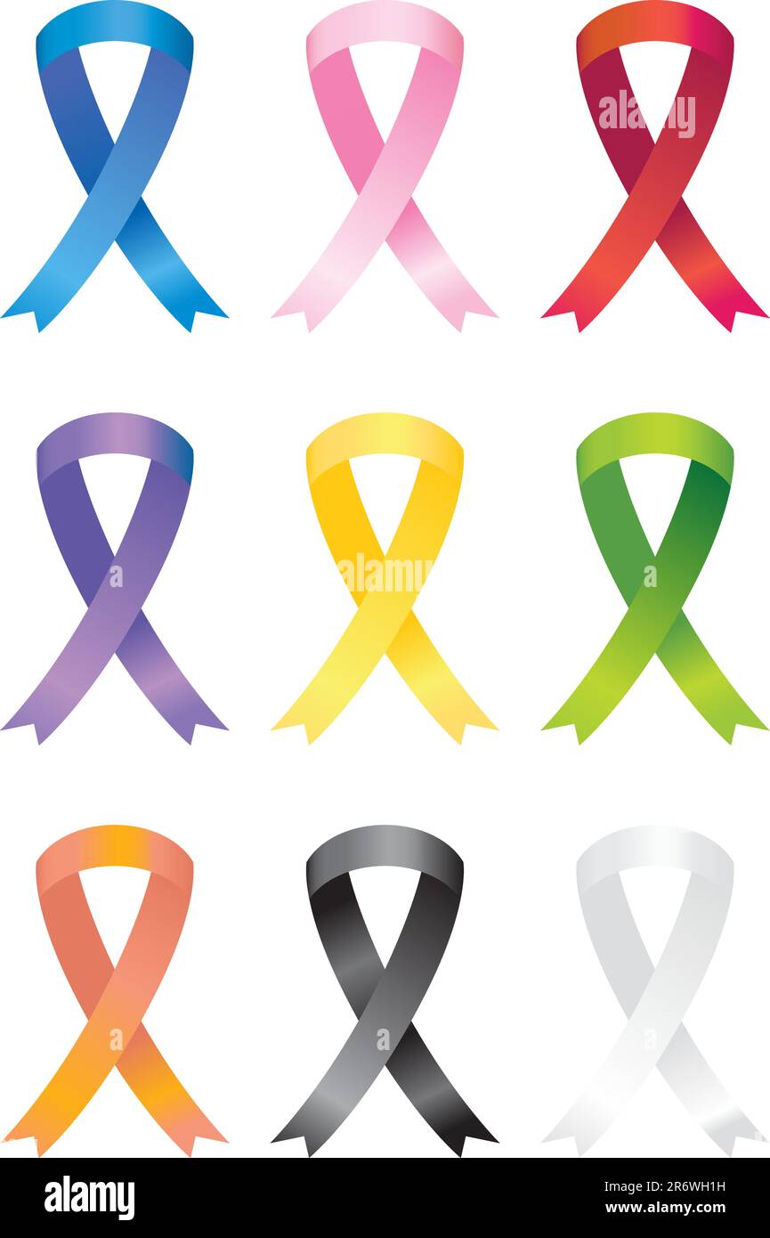 Symbol image Awareness Ribbon Purple, ribbon, sign of solidarity,  Alzheimers disease, Crohns