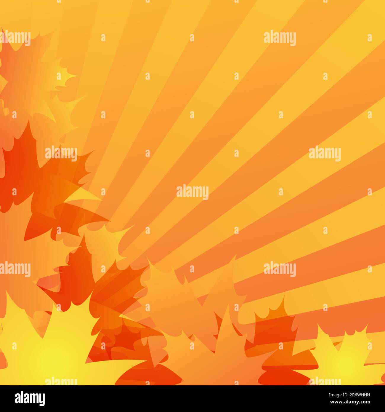 Abstract light autumn floral Stock Vector Images - Alamy