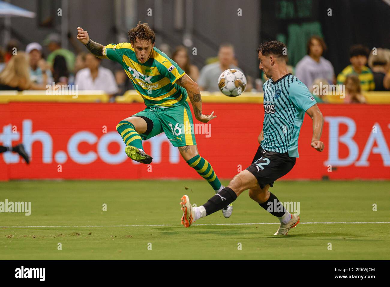 Photos of the Tampa Bay Rowdies tying Birmingham in St. Pete last Friday, Tampa