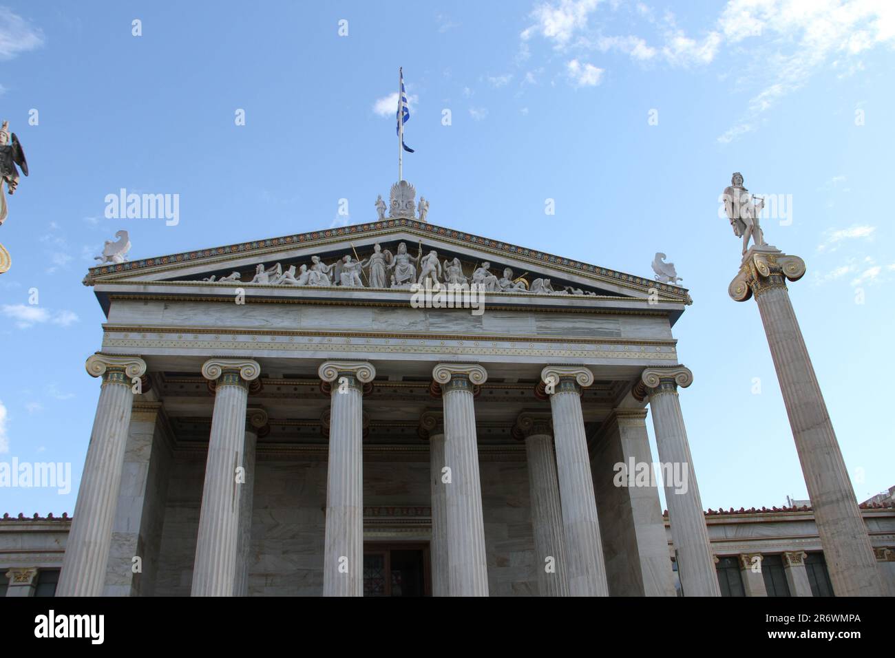 Classical, buildings in Athens, Greece Stock Photo - Alamy