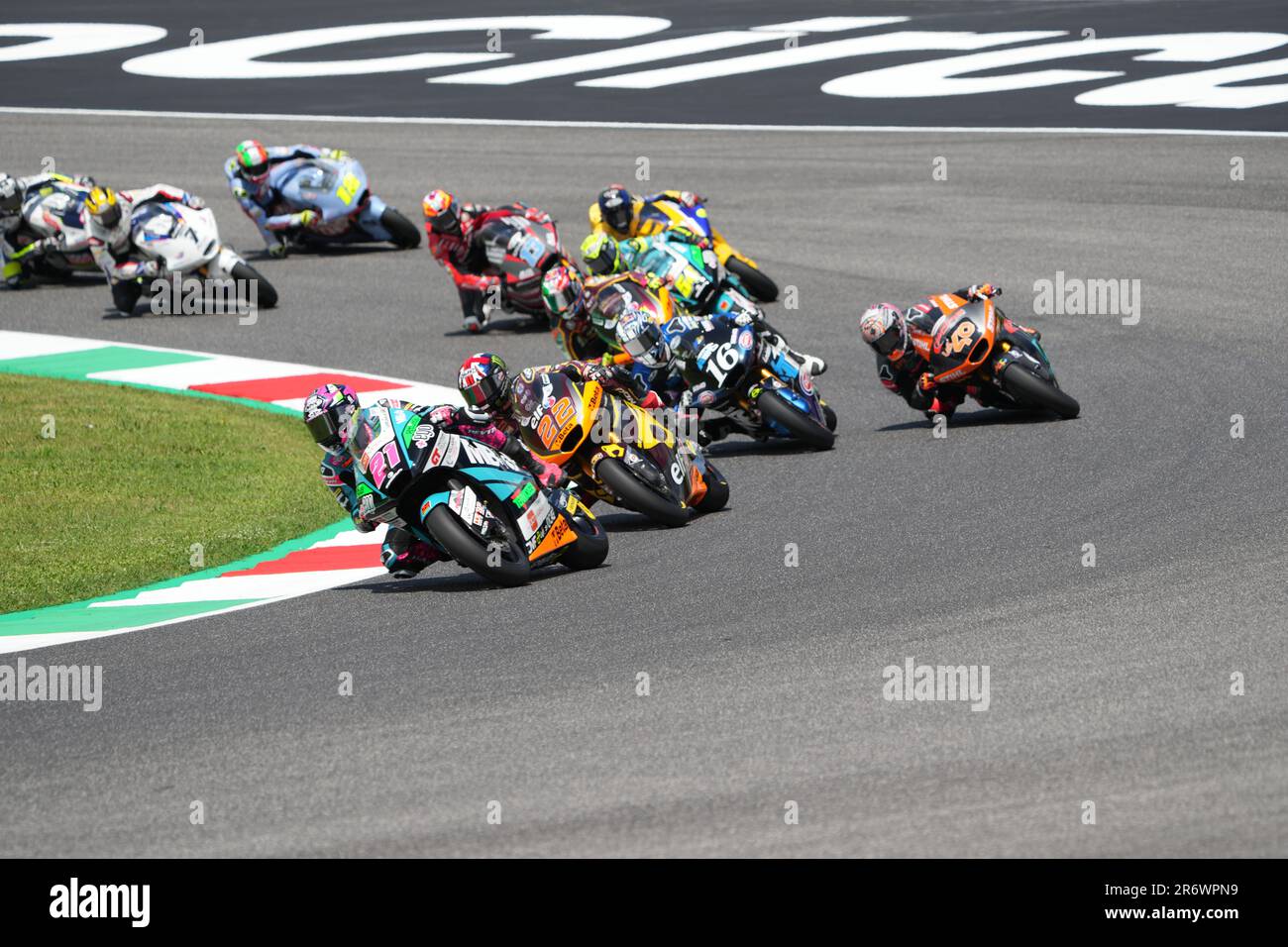 Moto2 race mugello hi-res stock photography and images
