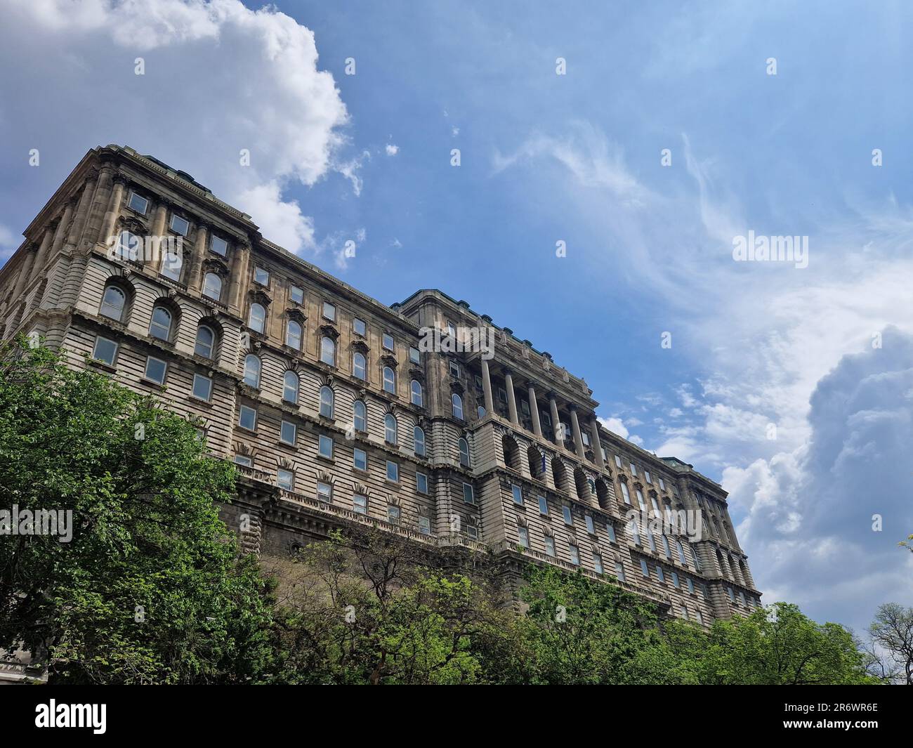 Budapest, Hungary - 2023 05 19: Buda Castle in Budapest, Hungary Stock Photo