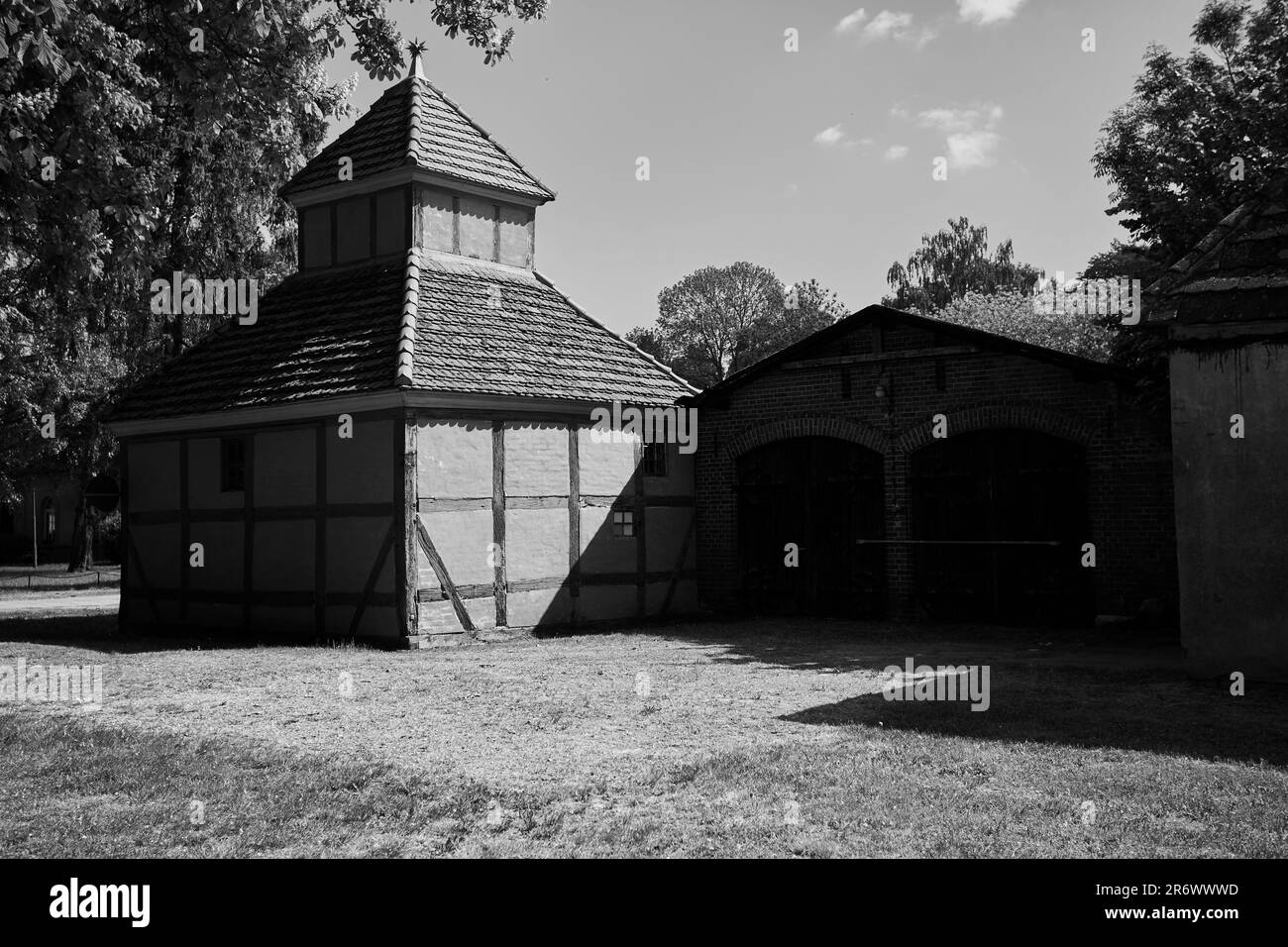 Barockschloss Griebennow, Süderholz, VorpommernGreifswald, Deutschland