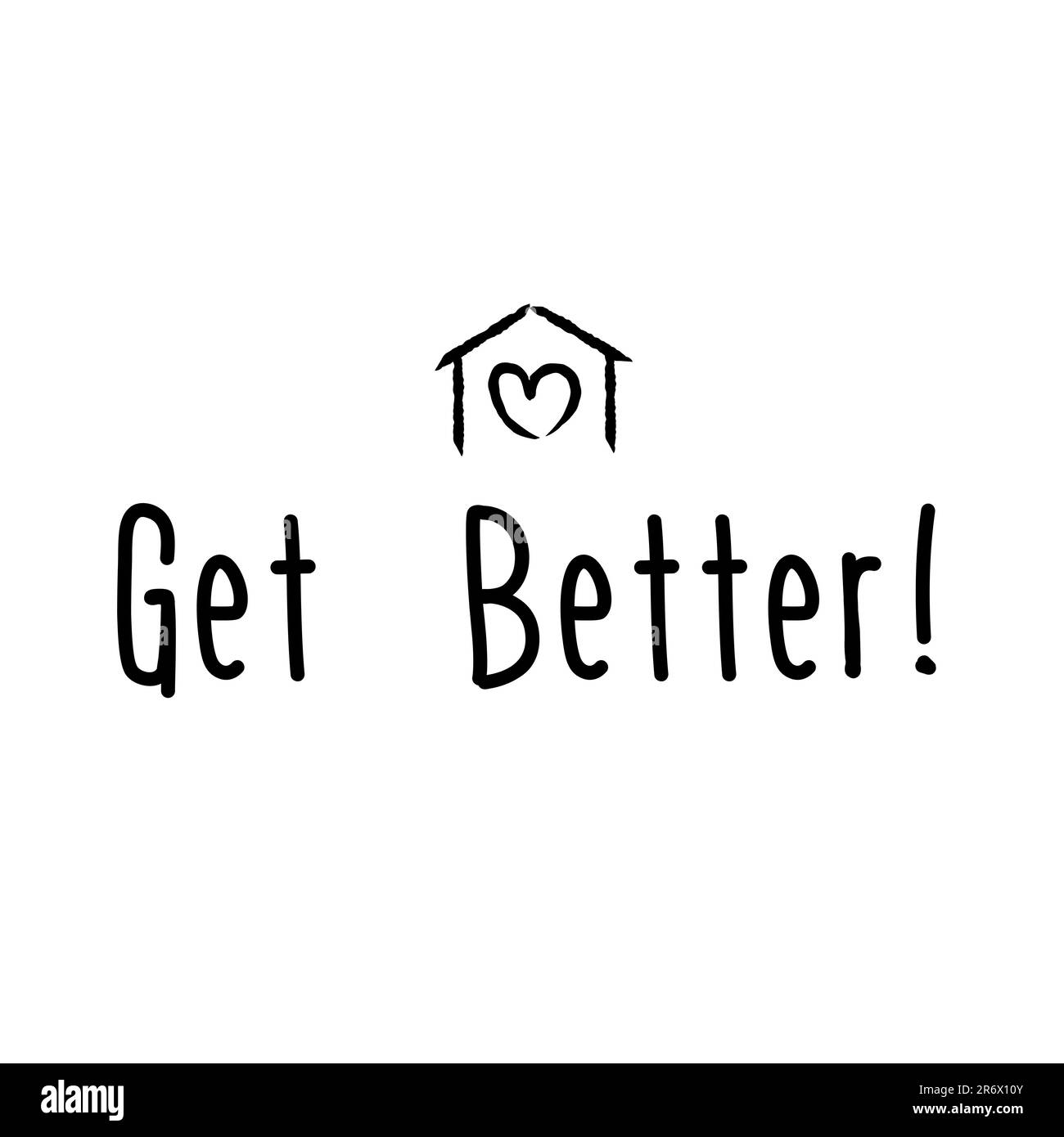 Get well card hospital Black and White Stock Photos & Images - Alamy