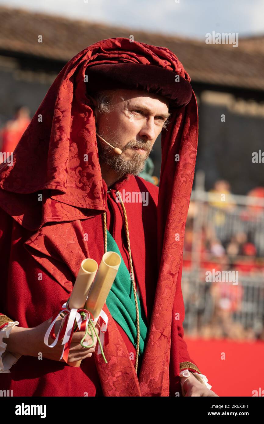 Corteo della Repubblica di Firenze Stock Photo Alamy