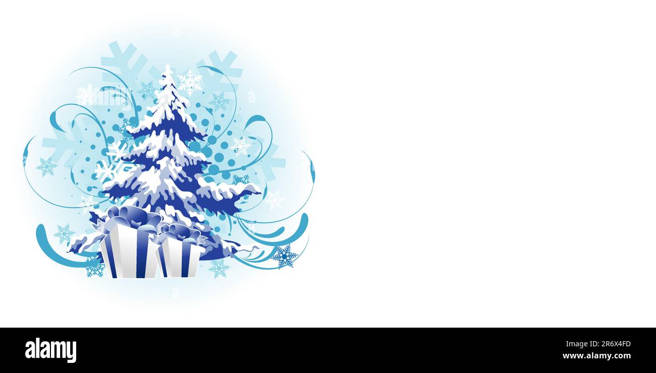 Christmas tree design Vector illustration Stock Vector Image & Art - Alamy