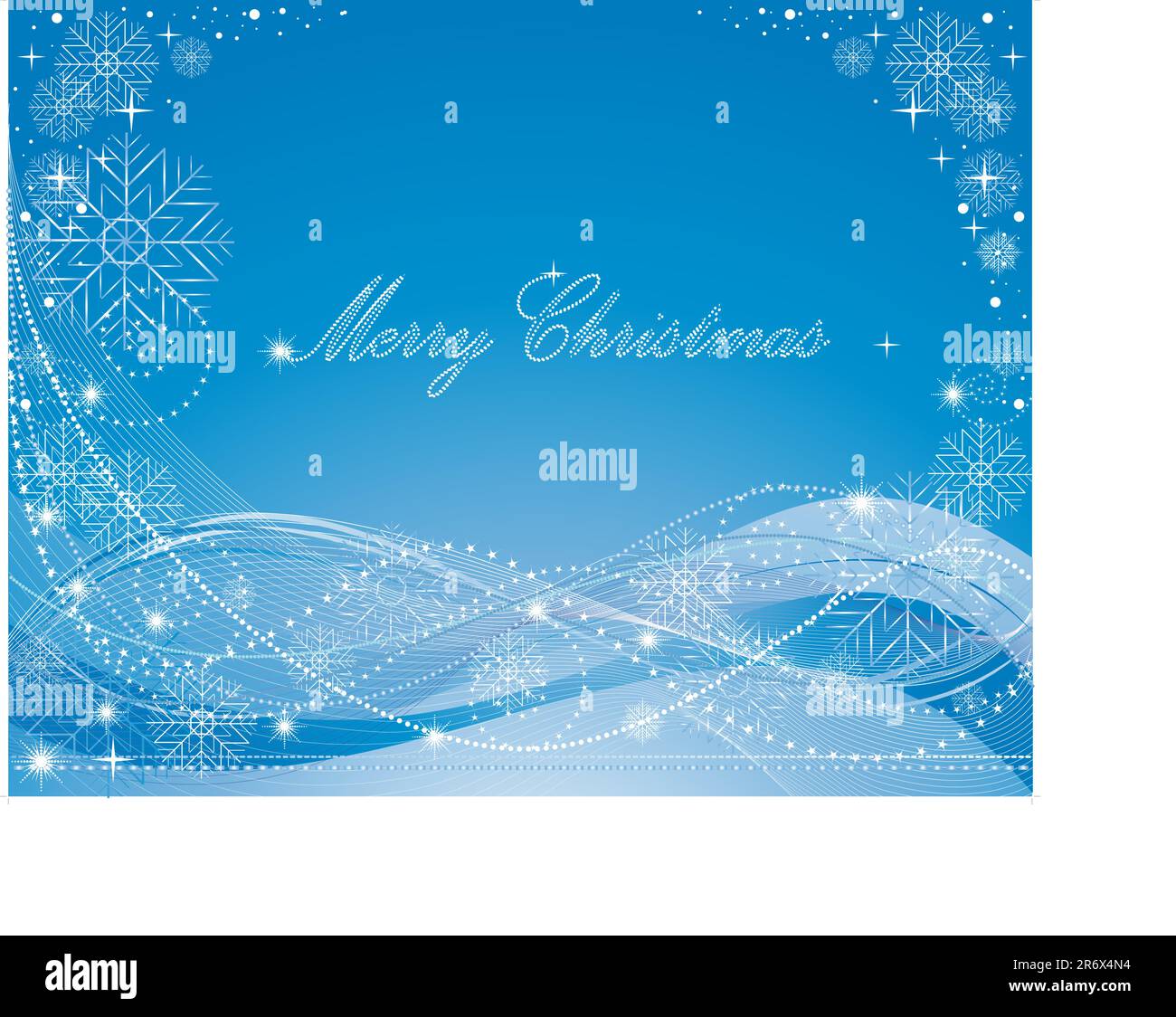 Illustration of Blue abstract christmas background Stock Vector Image ...
