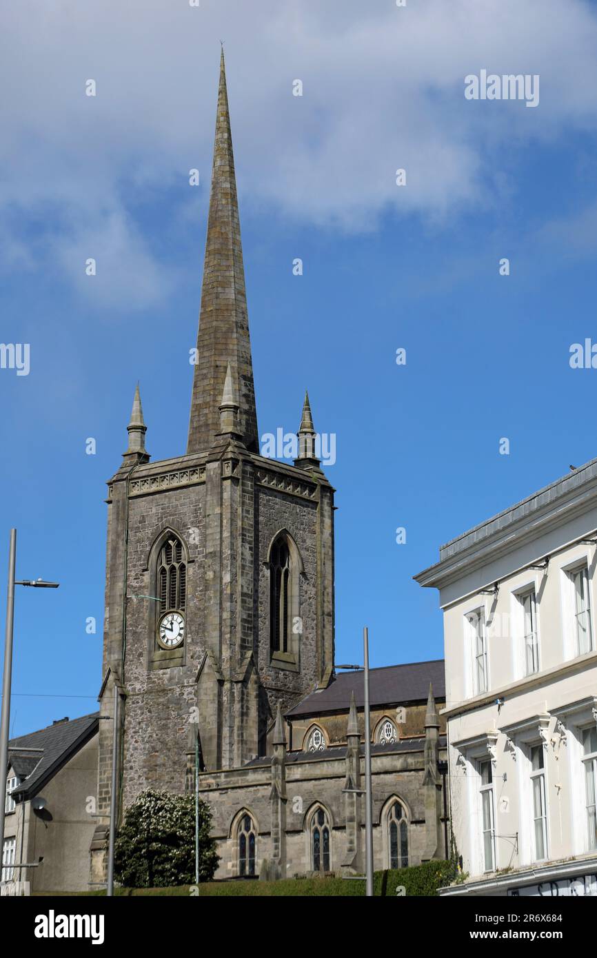 Enniskillen Cathedral in County Fermanagh Stock Photo
