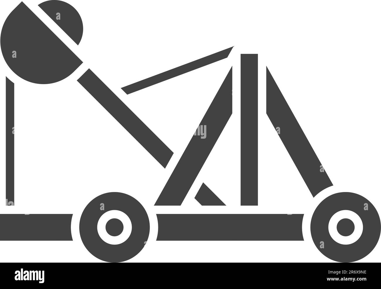 Catapult icon vector image Stock Vector Image & Art Alamy