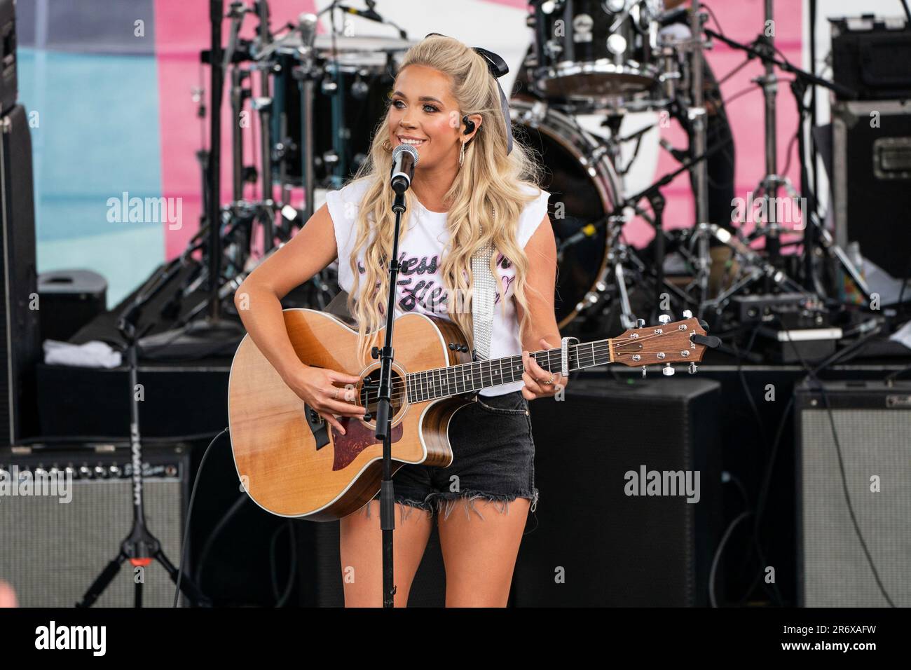 Megan Moroney performs during the 2023 CMA Fest on Sunday, June 11