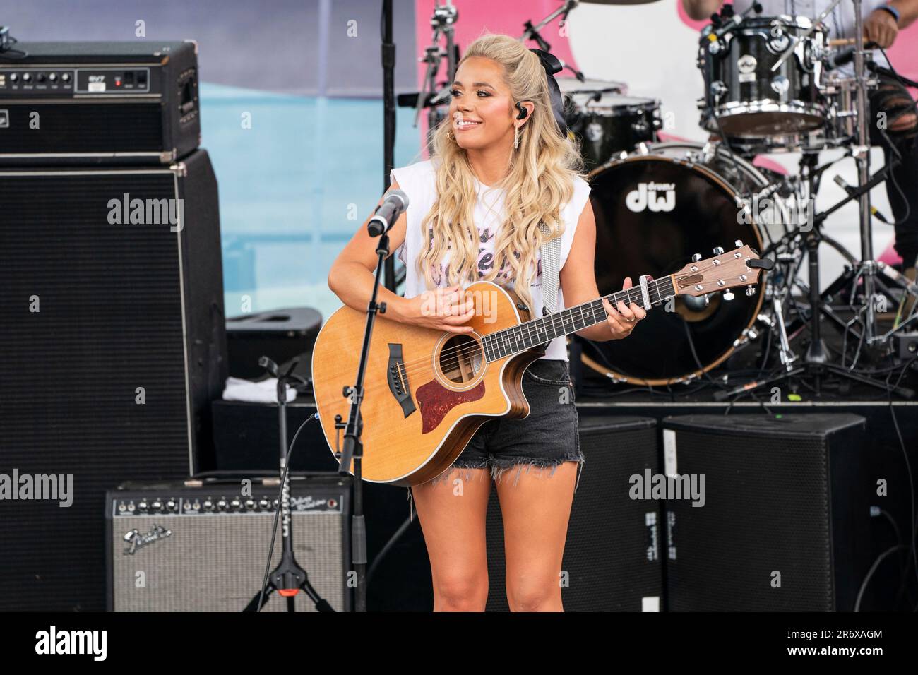 Megan Moroney performs during the 2023 CMA Fest on Sunday, June 11