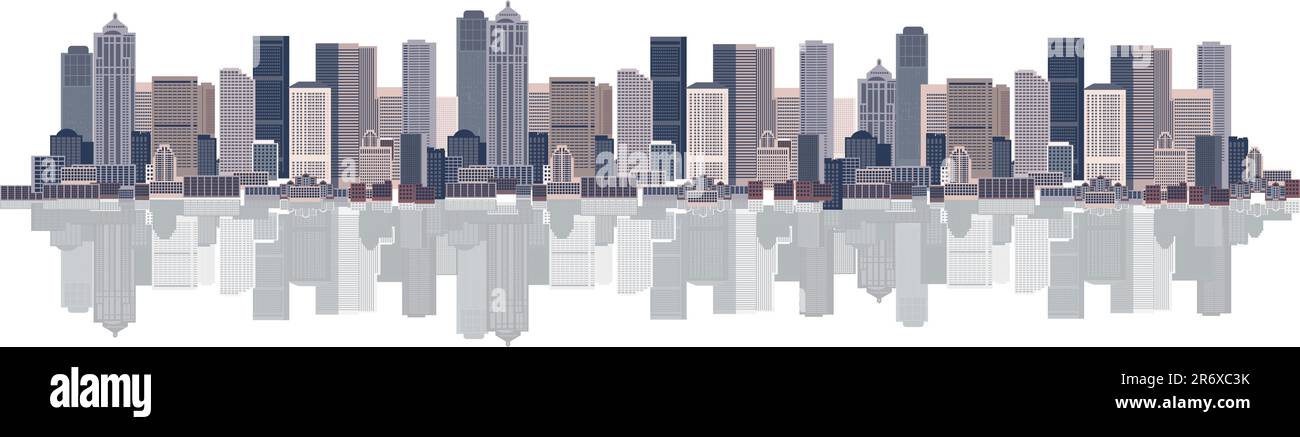 View of Cityscape background, urban art Stock Vector Image & Art - Alamy