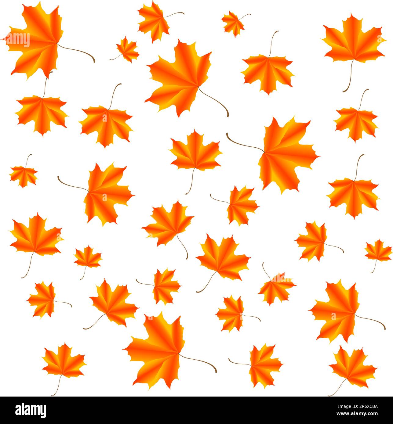Autumnal concept tree leaves Stock Vector Images - Alamy