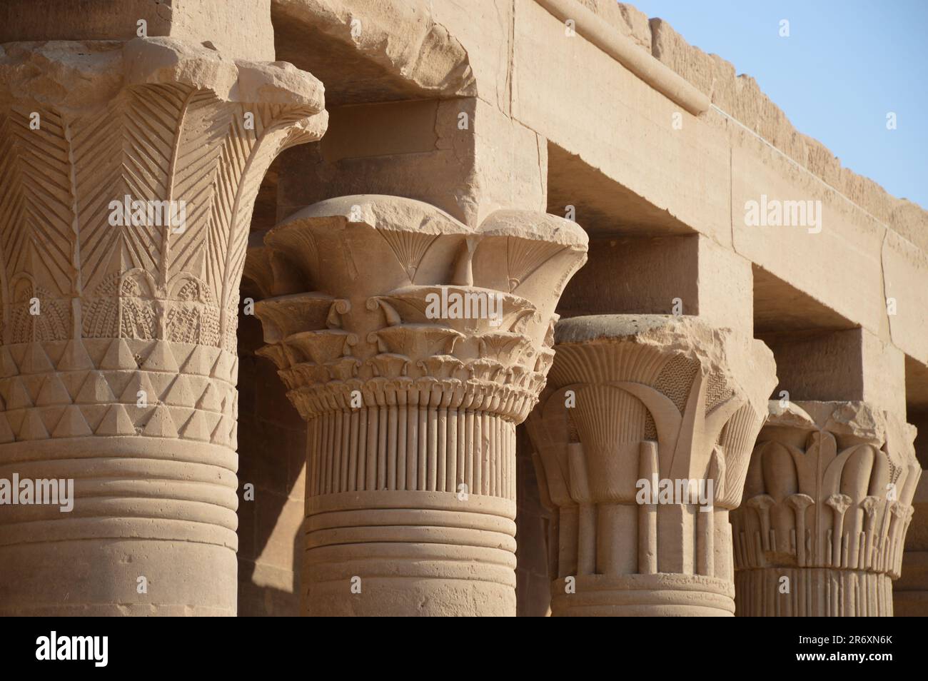 Egypt . Philae Temple .Egyptian monuments Stock Photo Alamy