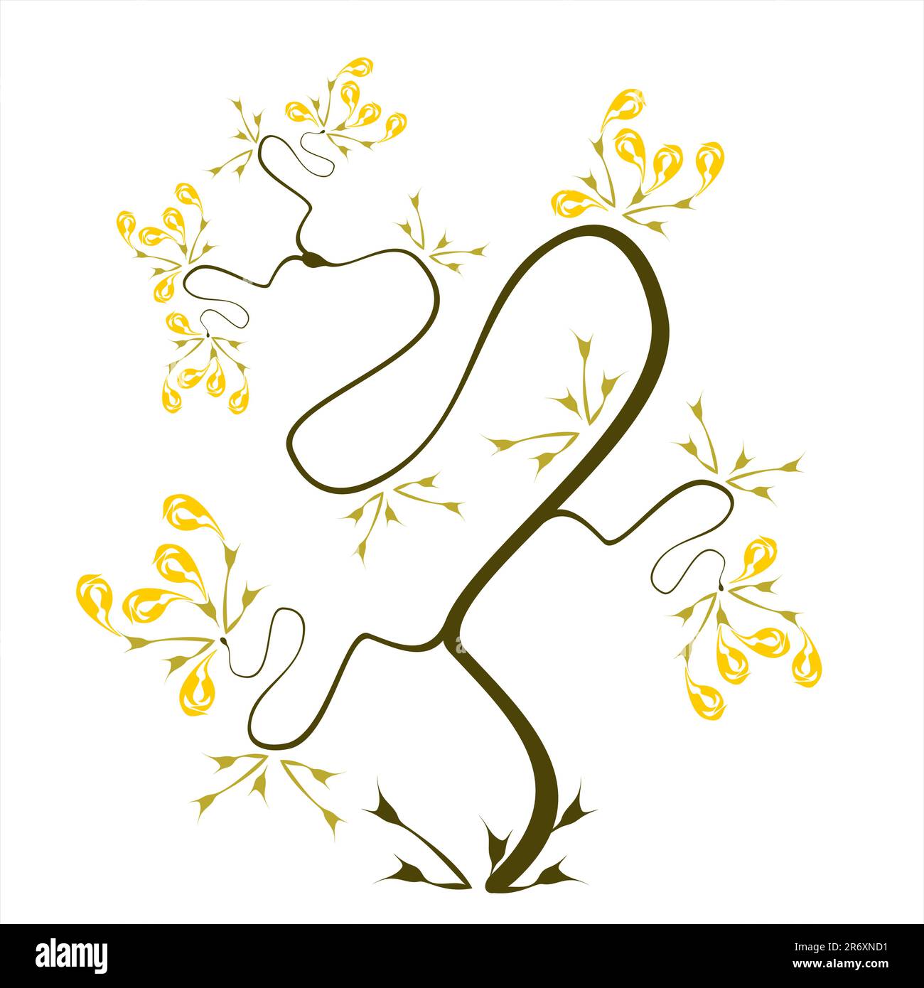 background with a tree Stock Vector Image & Art - Alamy