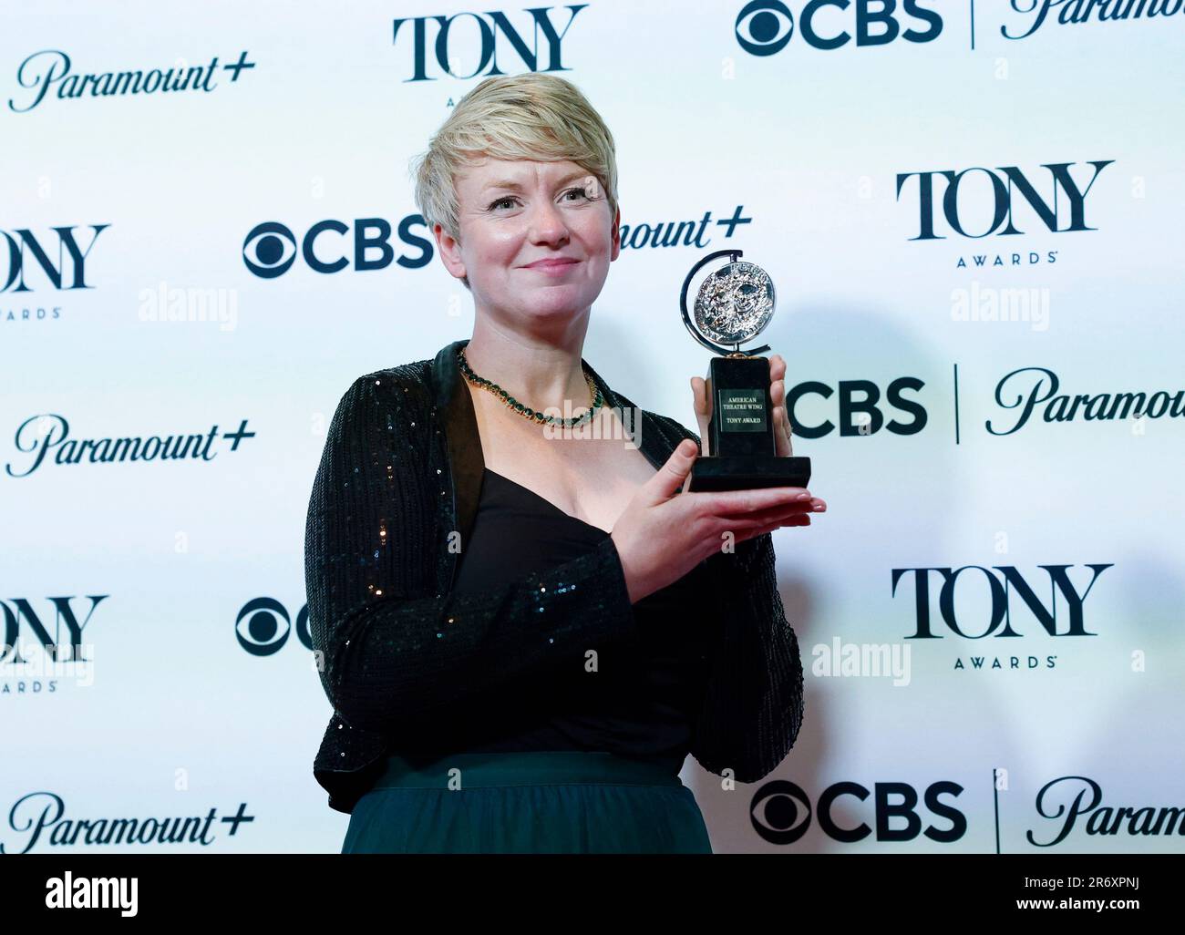 New York, United States. 11th June, 2023. Carolyn Downing, winner of