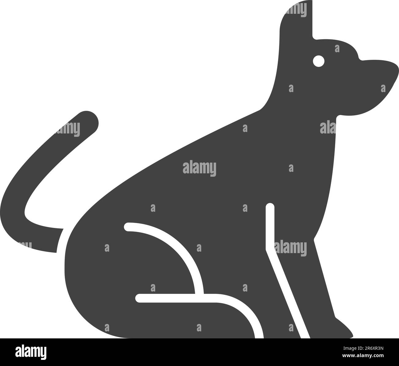 Dog icon vector image Stock Vector Image & Art - Alamy