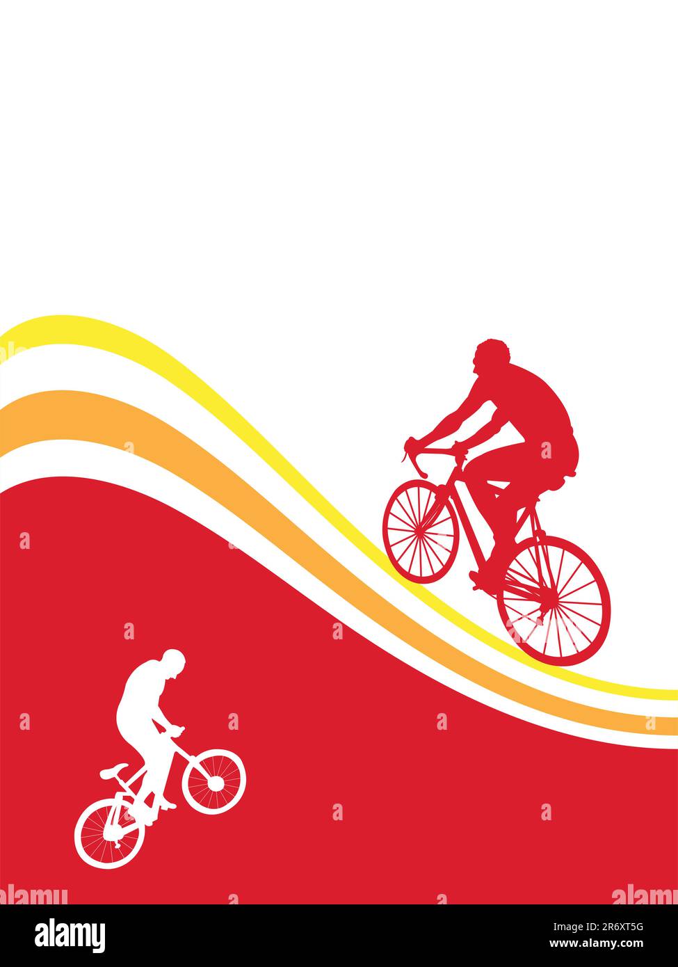 Red bicycle frame, vector illustration Stock Vector Image & Art Alamy