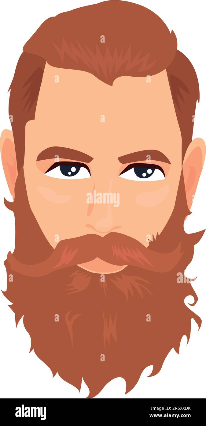 Redhaired bearded Stock Vector Images - Alamy