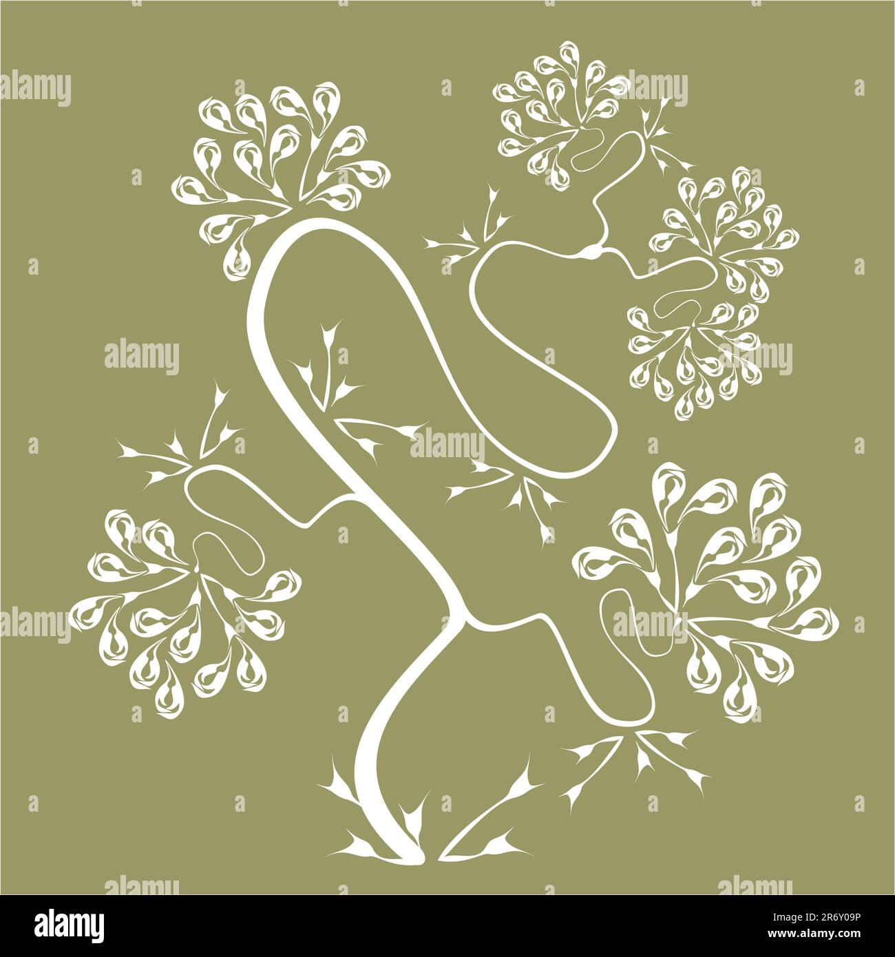 background with a tree Stock Vector Image & Art - Alamy