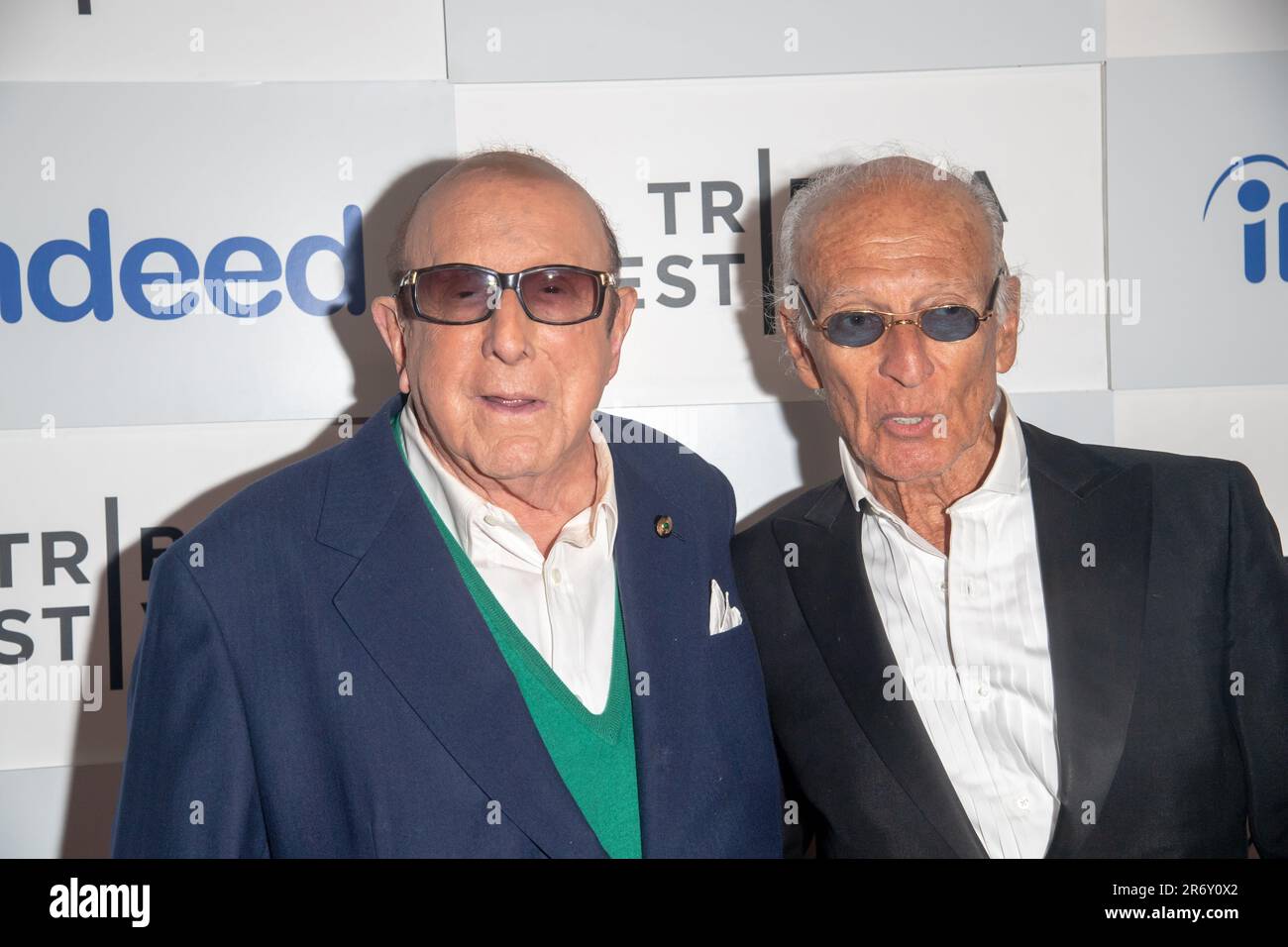 NEW YORK, NEW YORK - JUNE 11: Clive Davis and Ron Delsener attend the