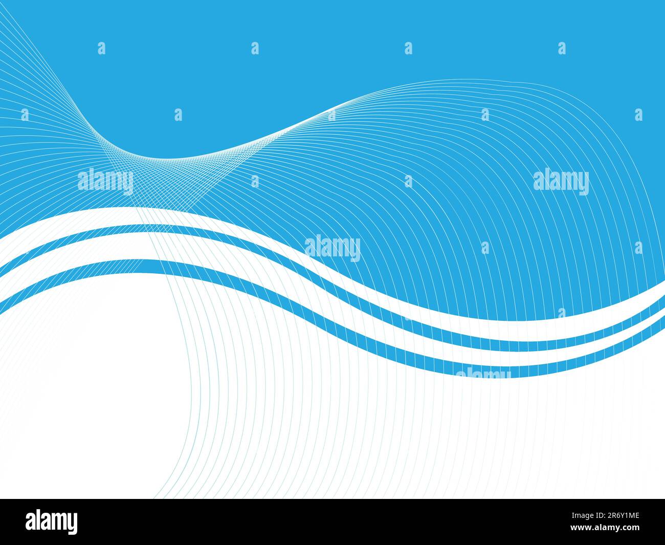 White wave pattern illustration Stock Vector Images - Alamy