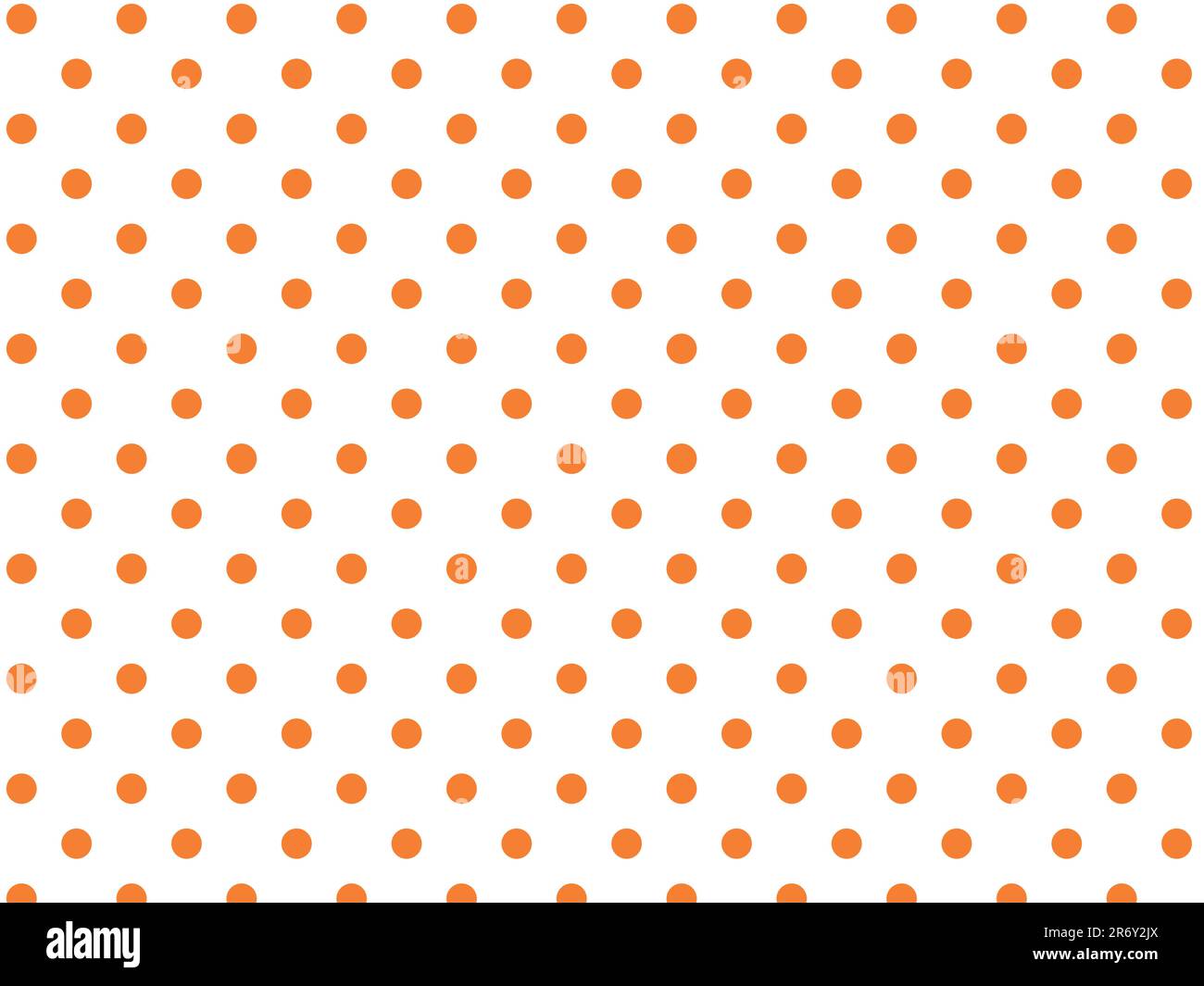 Vector eps8 White background with orange polka dots Stock Vector Image &amp; Art - Alamy
