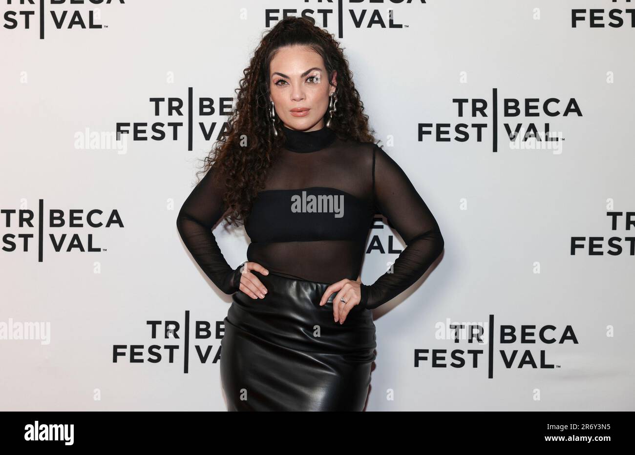 Giovannie Cruz attends the premiere of "Suitable Flesh" at SVA Theater