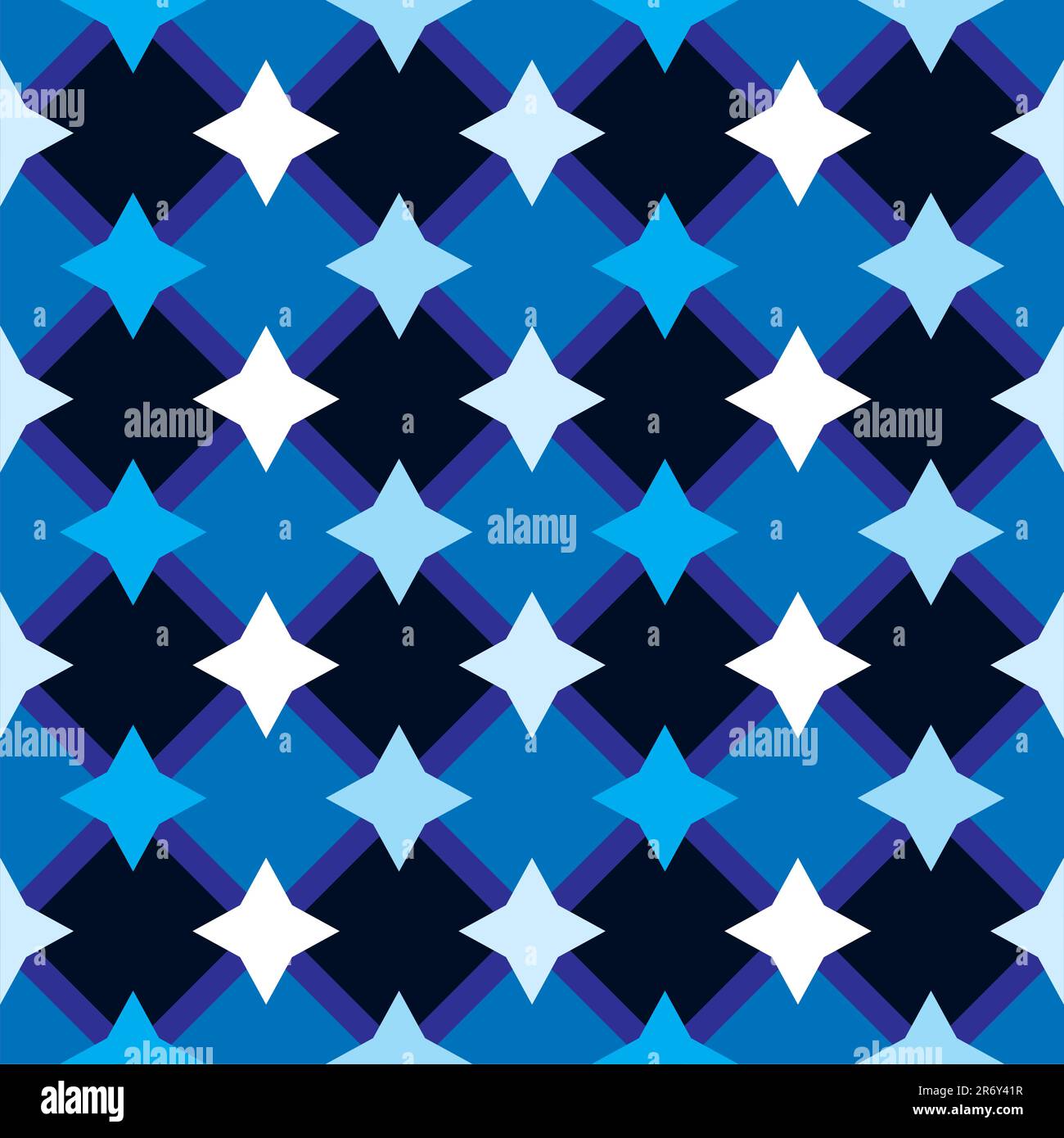 Abstract seamless background with stars. Vector illustration Stock ...