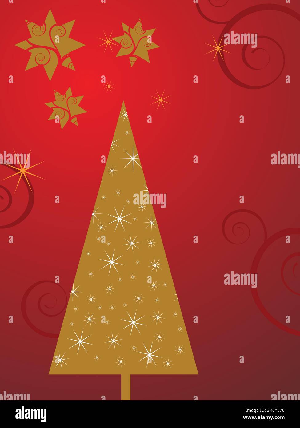 vector illustration an abstract christmas background Stock Vector Image ...
