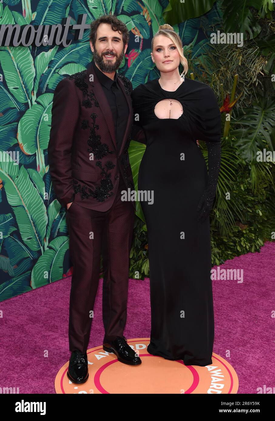 New York City, USA. 11th June, 2023. Josh Groban and Natalie McQueen
