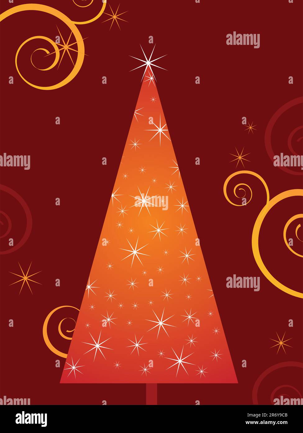 vector illustration an abstract christmas background Stock Vector Image ...