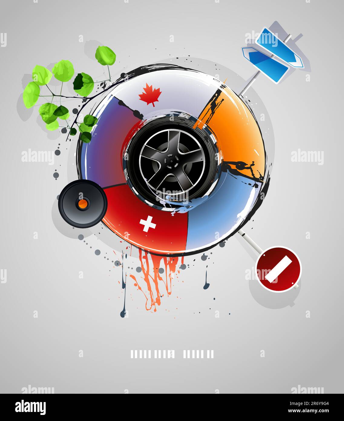 Spray and speed Stock Vector Images - Alamy