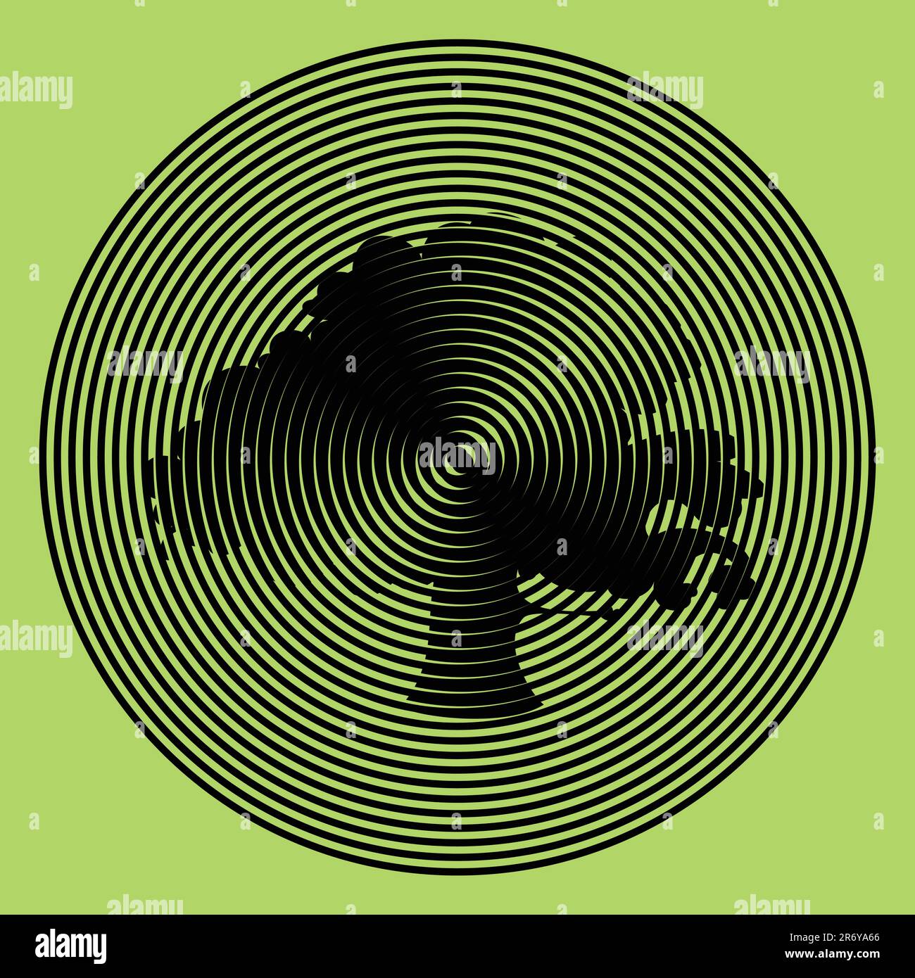 eco,  this illustration may be useful as designer work Stock Vector