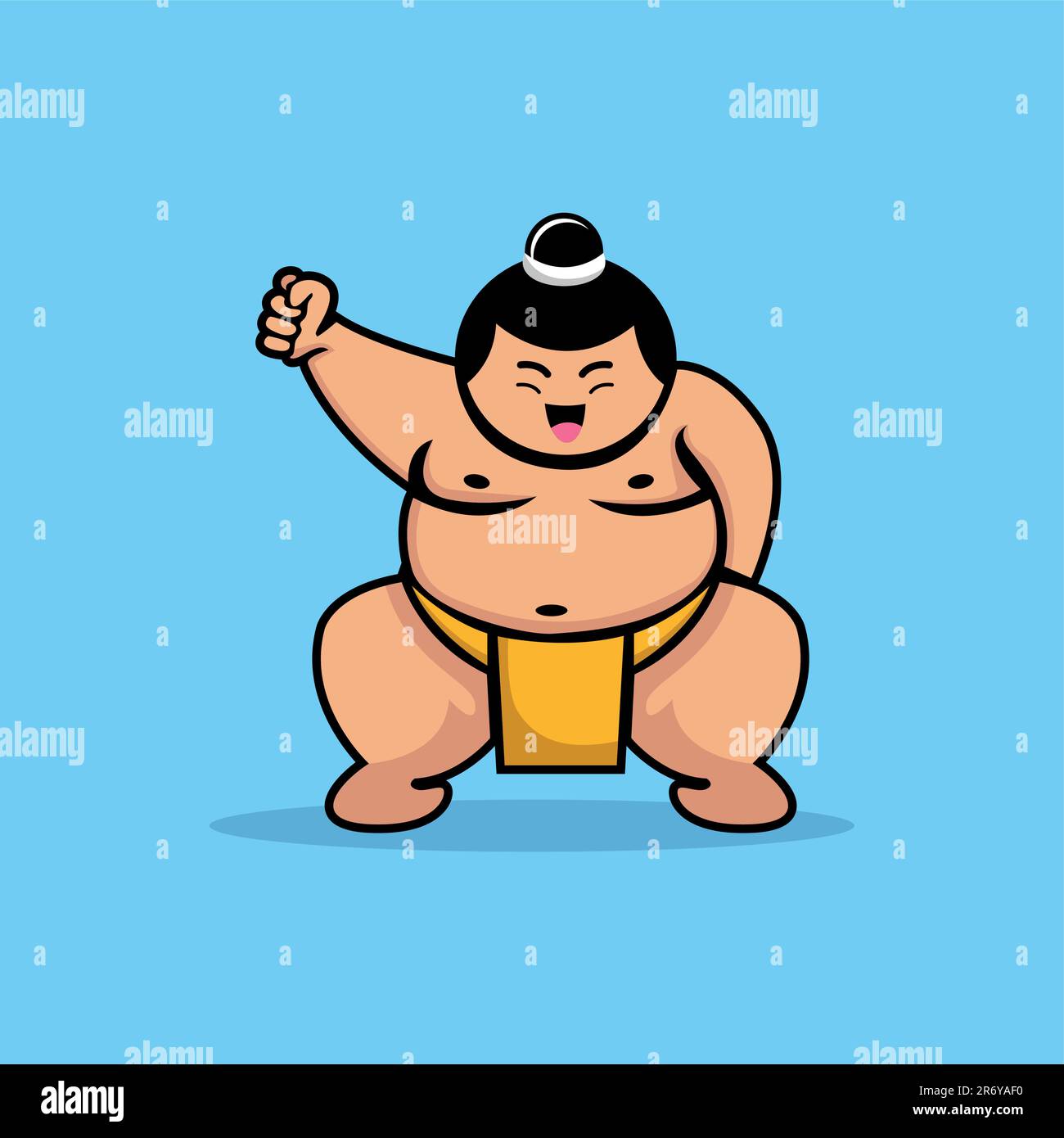 sumo wrestler stress ball