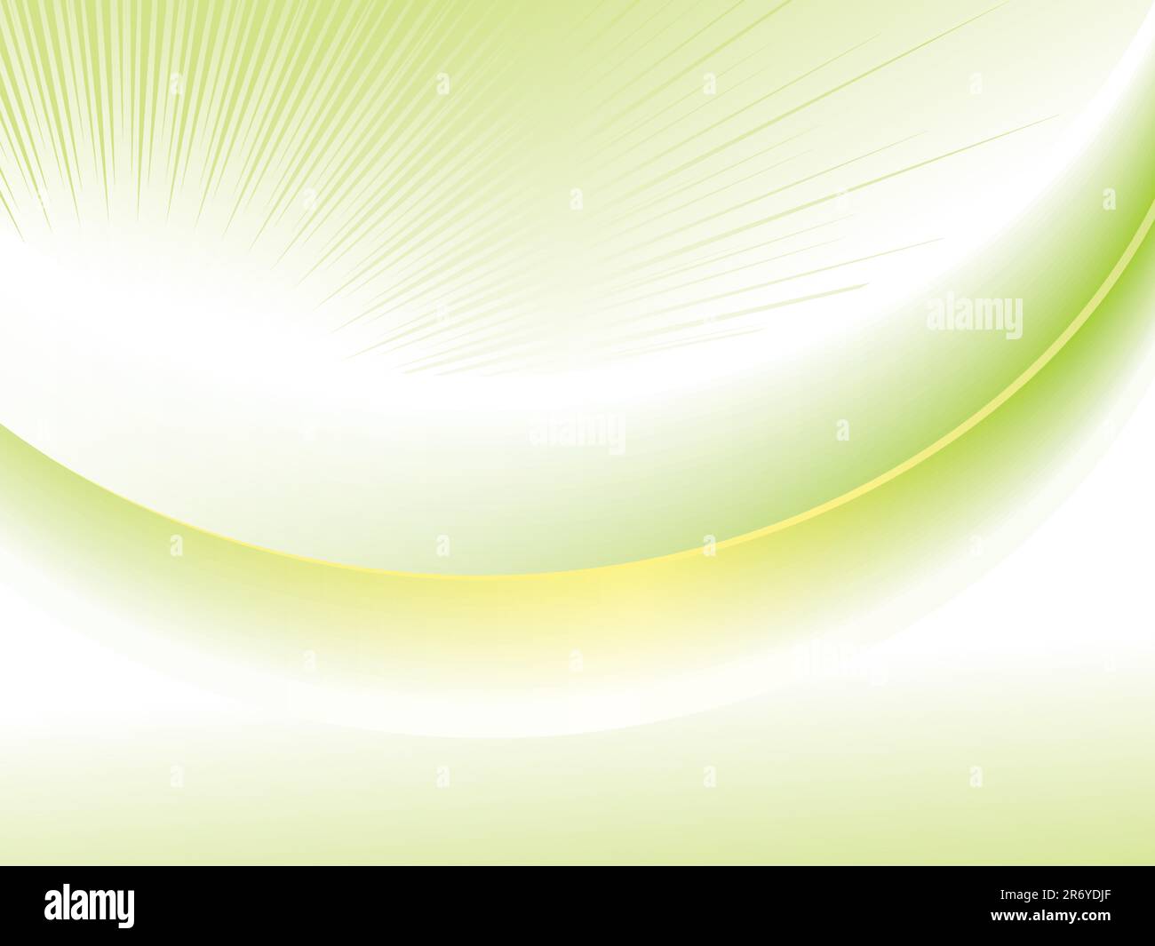 abstract green background wtih wave vector illustration Stock Vector ...