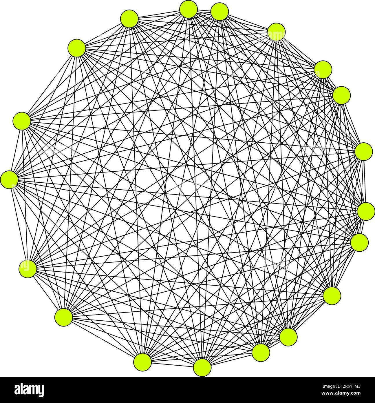 Simple graph example stock vector image art alamy
