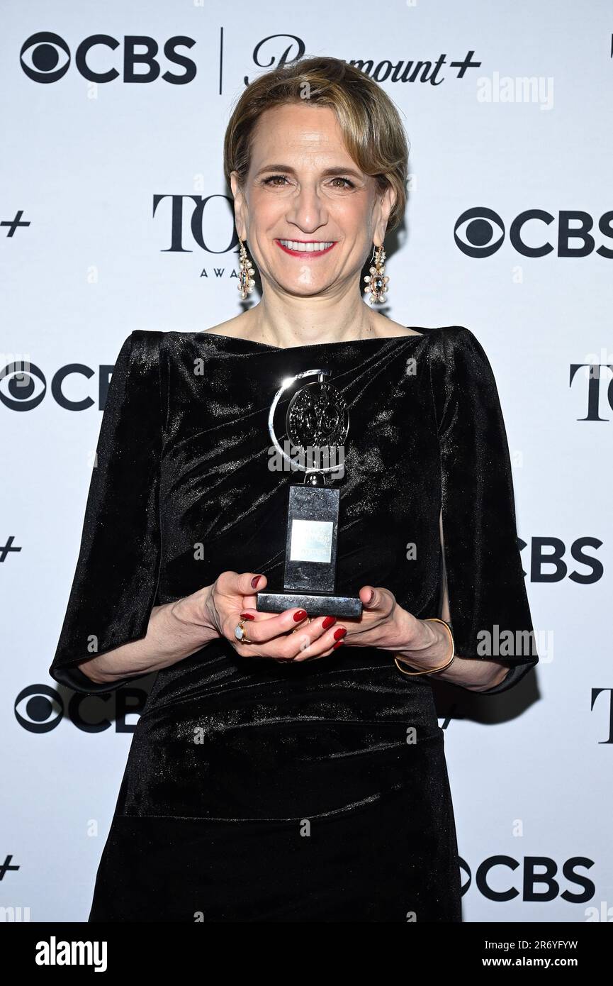 New York, USA. 11th June, 2023. Natasha Katz, winner of Best Lighting