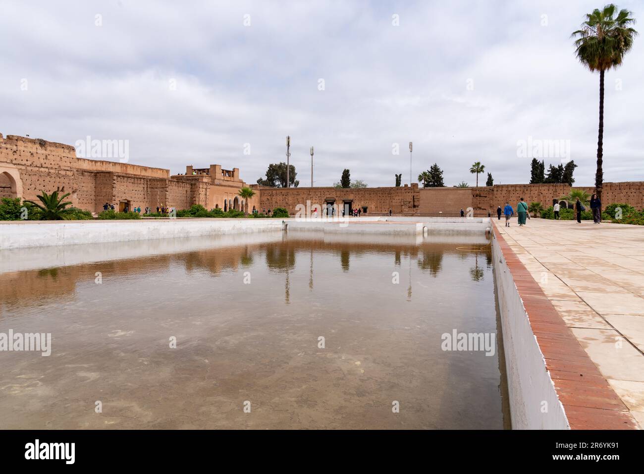 El Badi Palace, Marrakech, Morocco Stock Photo